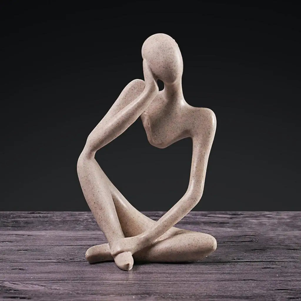 Nordic Abstract Thinker Statue