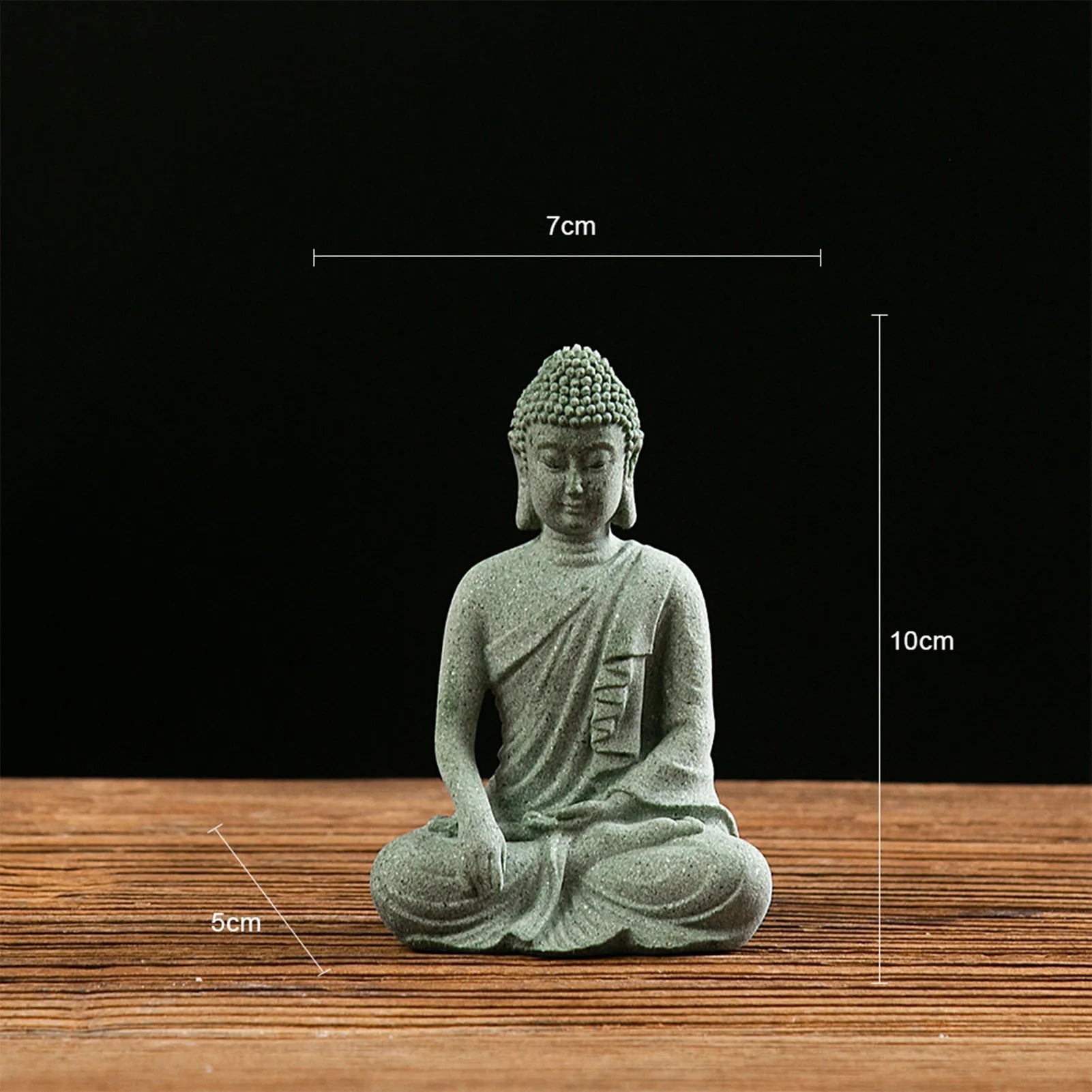 Stone Buddha Tabletop Statue
