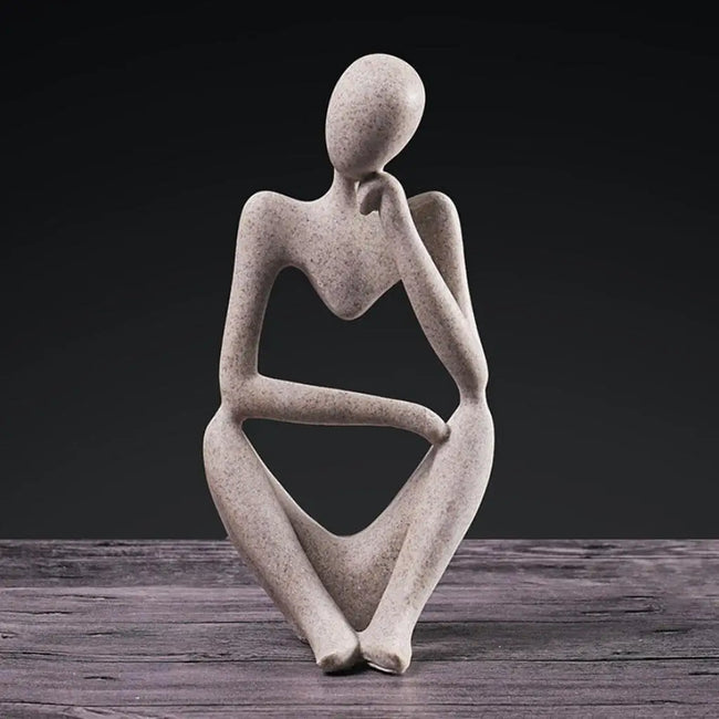 Nordic Abstract Thinker Statue