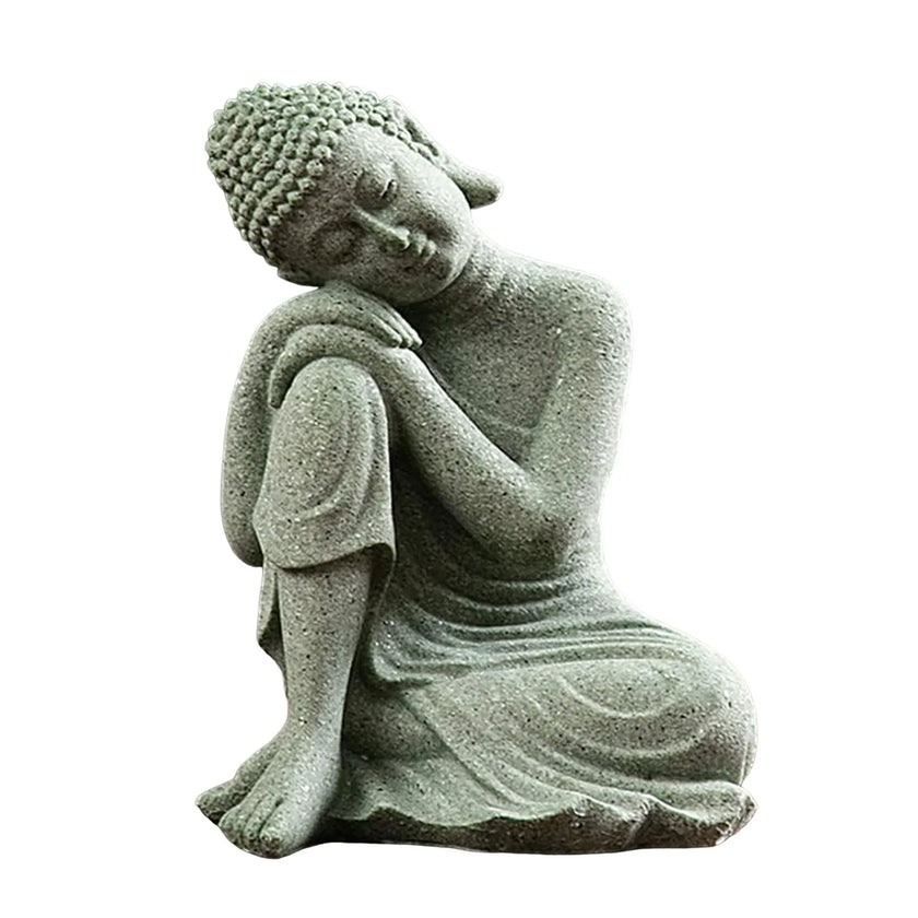 Stone Buddha Tabletop Statue