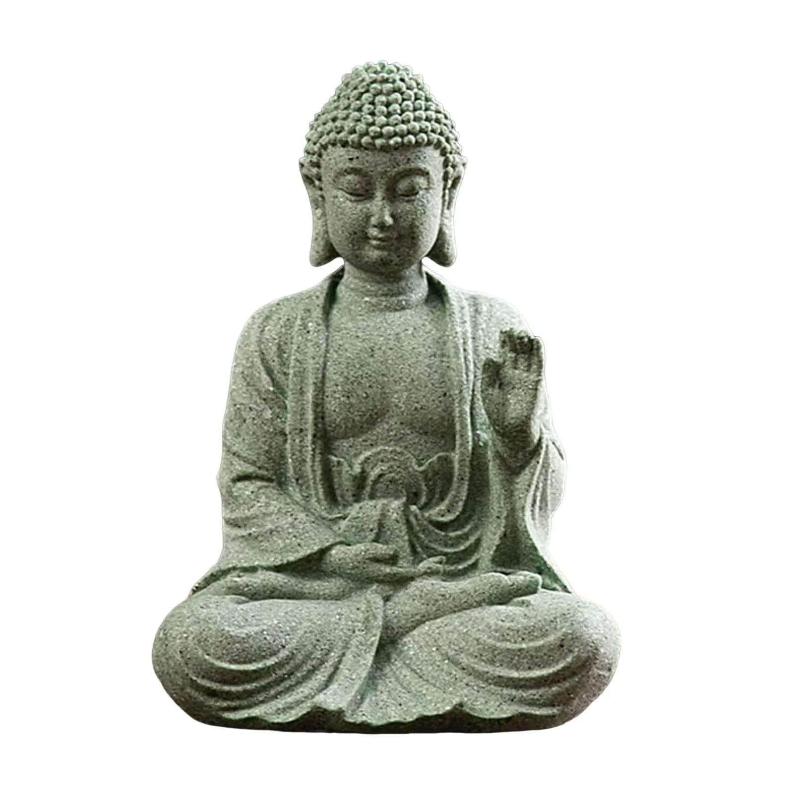 Stone Buddha Tabletop Statue