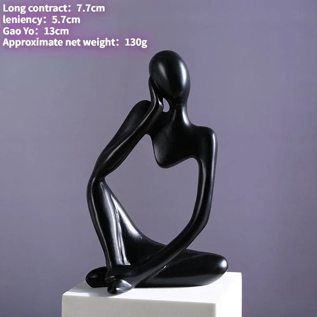 Sand Abstract Thinker Statue