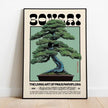 Retro Japanese Bonsai Art Print