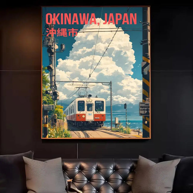 Japanese Vintage Landscape Art Poster